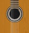 Guitar sound hole background