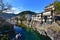 Gujo Hachiman, a small riverside town in Gifu, Japan