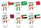 Gulf Cooperation Council Flags