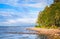 Gulf of Finland, landscape with coastal stones