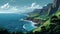 Gulf Of Na Pali Coast: A 16-bit Art Scene In Hawaii
