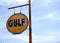 Gulf Oil sign