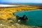 Gulf with saltworks in Cabo de la Vela, Guajira, Colombia