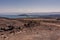 Gulf of Tadjourah landscape with camel caravane