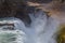 Gulfoss the biggest waterfall of Iceland