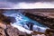 Gulfoss - May 03, 2018: Gulfoss watefall in the Golden Circle of Iceland