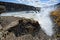 Gulfoss waterfall in iceland