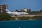Gulfstream G450 leaving Aruba