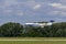 Gulfstream private jet P4-GVI just landing