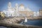 A gull watching in Paseo Campo del Sur Cadiz Cathedral called O