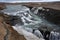 Gullfoss fall on the Iceland