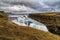 Gullfoss Waterfall on the Golden Circle in Iceland