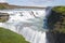 Gullfoss waterfall in Iceland