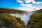 Gullfoss waterfall and the Olfusa river in southwest Iceland