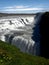 Gullfoss Waterfall in Scenic Iceland