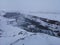 Gullfoss waterfall in winter. Iceland