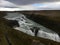Gullfoss waterfalls on the golden circle in Iceland