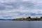 Gullholmen Lighthouse in Oslofjord. Norway.