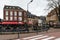 Gulpen, Limburg, The Netherlands - - Local brasserie De Kroon and terrace in the village