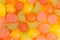 Gummy candy background