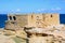 Gun battery and salt pans, Marsalform, Gozo.