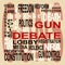 Gun Debate Word Cloud