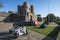 The Gun Garden at the castle in the famous ancient town of Rye in East Sussex, England