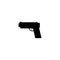 Gun military icon and simple flat symbol for website,mobile,logo,app,UI