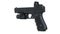 Gun weapon black military pistol