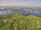 Gunflint Trail in Northern Minnesota seen from Above by DroneRockford, Illinois in Early Spring Seen from above by Drone