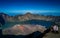 Gunung Rinjani from above