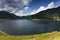 The Gura Apelor dam, Hunedoara county, Romania.