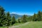Gurglitzen - Panoramic view of majestic mountain peaks of Carnic and Julian Alps. Idyllic hiking trail to Boese Nase