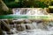 Gurleyik waterfall and water powered grain mill in Mihaliccik Eskisehir Turkey