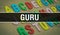 Guru with Back to school Education concept background. Abstract Education background with Colorful pencil crayons and guru. guru