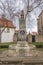 Gustav Adolf Fountain at Predigerkirche (Preachers Church) - Erfurt, Germany