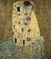 gustav klimt\\\'s kiss at the belvedere museum in vienna