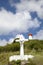 Gustavia Cross and Lighthouse, St. Barts, French West indies