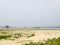 Guwahati, India - March 19, 2020: Umananda ghat view near the banks Brahmaputra river in guwahati, India.