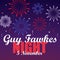 Guy Fawkes Night vector background