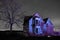 guyitt house canadas most photographed abandoned house abandoned house lit with drone