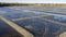 The GuÃ©rande salt marshes in the north of France. They are are part of Loire-Atlantique`s natural heritage