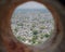 Gwalior city from a hole view, Gwalior Madhya Pradesh India, Indian Tourism, Ariel view of Gwalior City