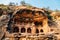 Gwalior fort Jain temple statue in India