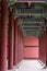 Gyeongbokgung palace hallway