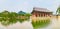 Gyeongbokgung Palace. South Korea. Panorama