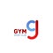 Gym emblem for fitness sport club branding design