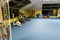 Gym and fitness room at the rehabilitation center for the disabled in Wisla,