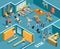 Gym Isometric Template