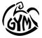 Gym Symbol, Male Biceps Muscle Flexing